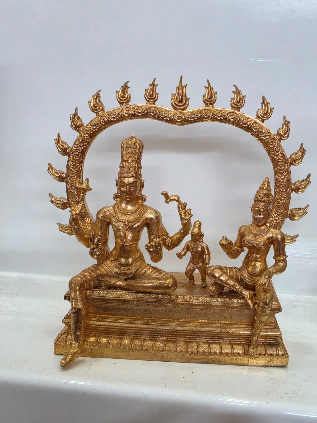 Somaskanda (Shiva, Parvati, and Murugan) Idol